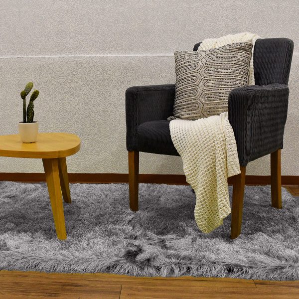 Tapete Luxor plata 80x 150