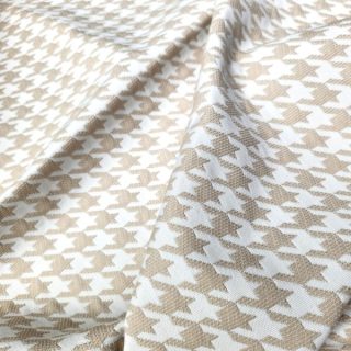 Tela gallineto blanco avena