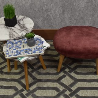 Tapete alice ferri gris 160×230