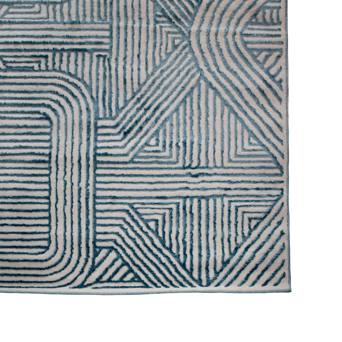 Tapete zoe montecarlo azul 160x230 - Image 3