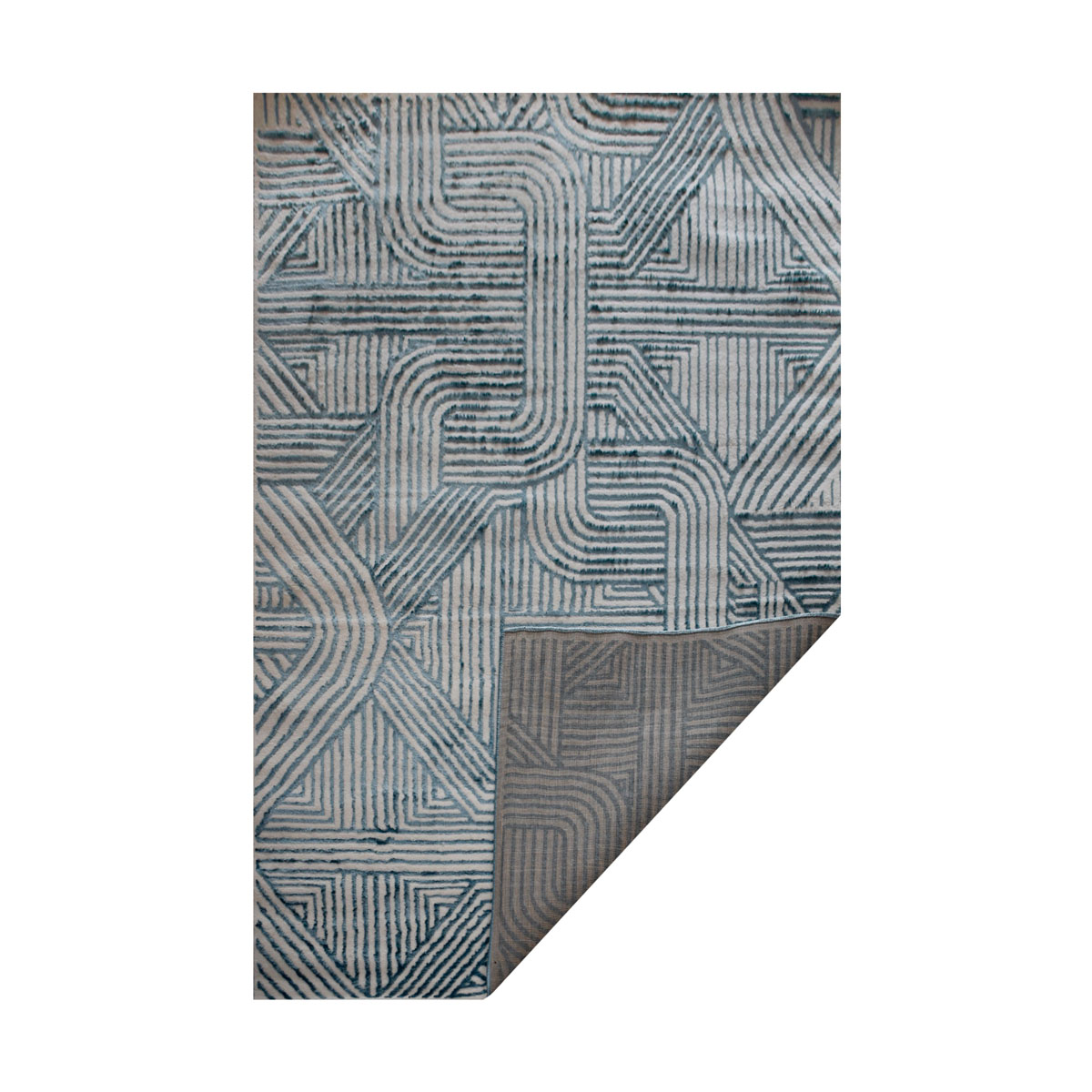 Tapete zoe montecarlo azul 160x230 - Image 2