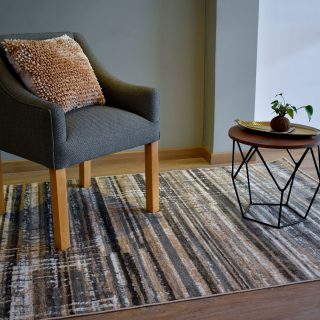 Tapete zoe alpes azul 120×170