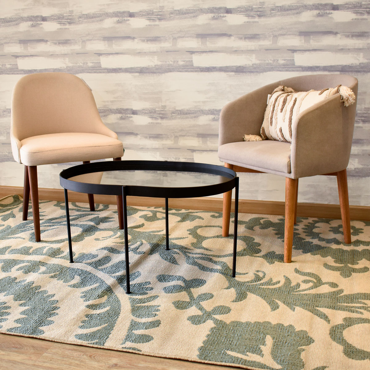 Tapete toledo 17 aqua 140x200 - Image 2