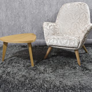 Tapete plain trecia plomo 80×150