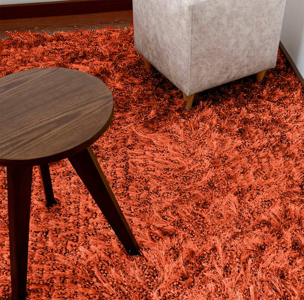 Tapete plain naranja (10) 80 x 150