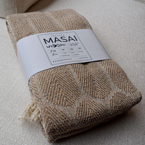 Frazada masai 126 beige - Image 4