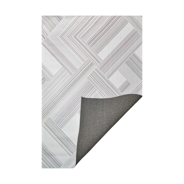 Tapete kuin entrelazado plata120x170 - Image 3