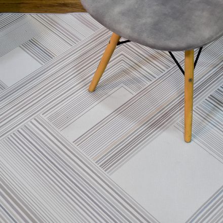 Tapete kuin entrelazado plata 80×150