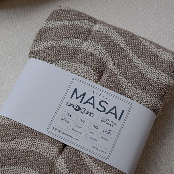 Frazada masai 129 beige - Image 4