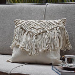 Cojín Elite macramé 7