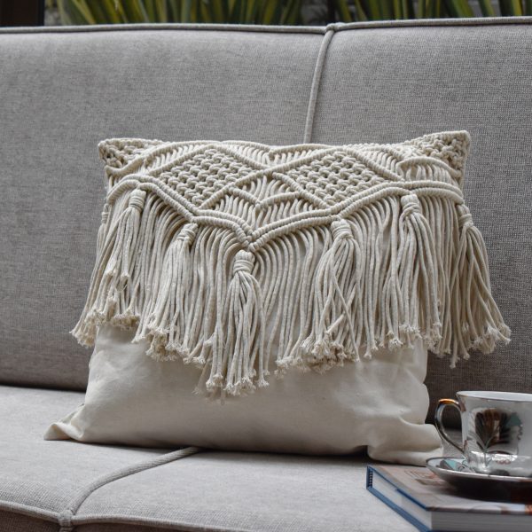 Cojín Elite macramé 7