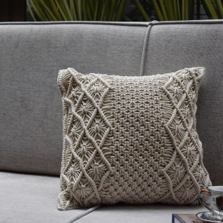 Cojín Elite macramé 5