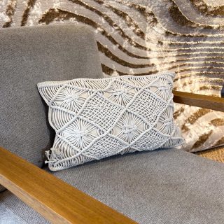 Cojín Elite macramé 11