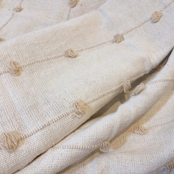 Frazada Rommi beige crudo - Image 2