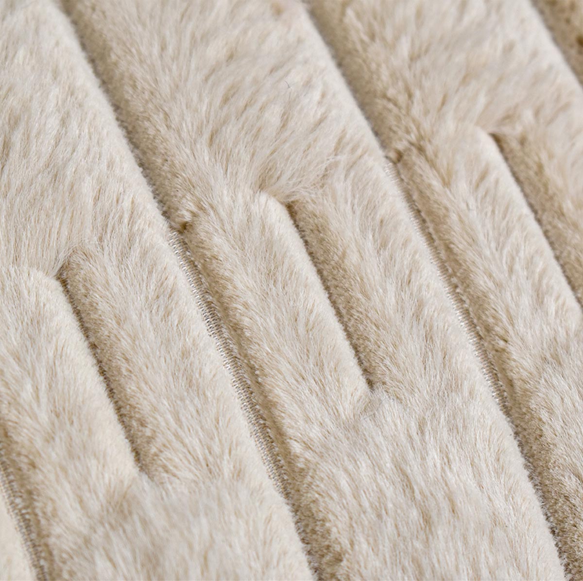 Cojin Gaudi beige abstracto - Image 2