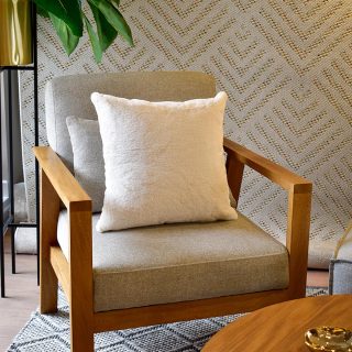 Cojin Gaudi beige liso