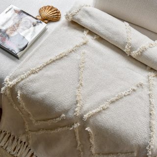 Frazada Savina natural