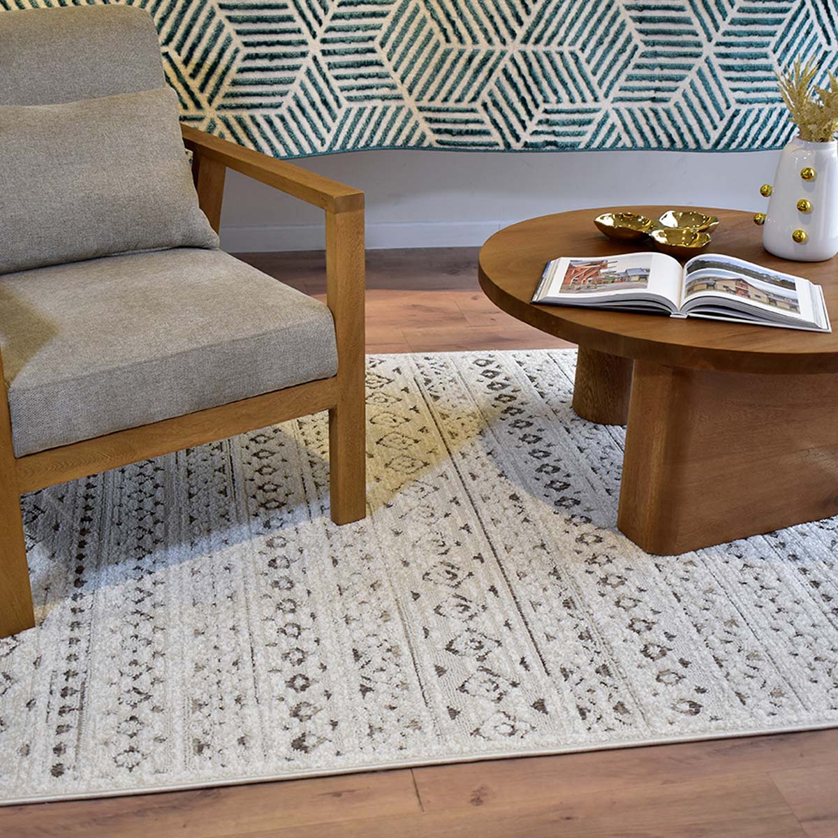 Tapete Hacienda 02 Beige 120x170