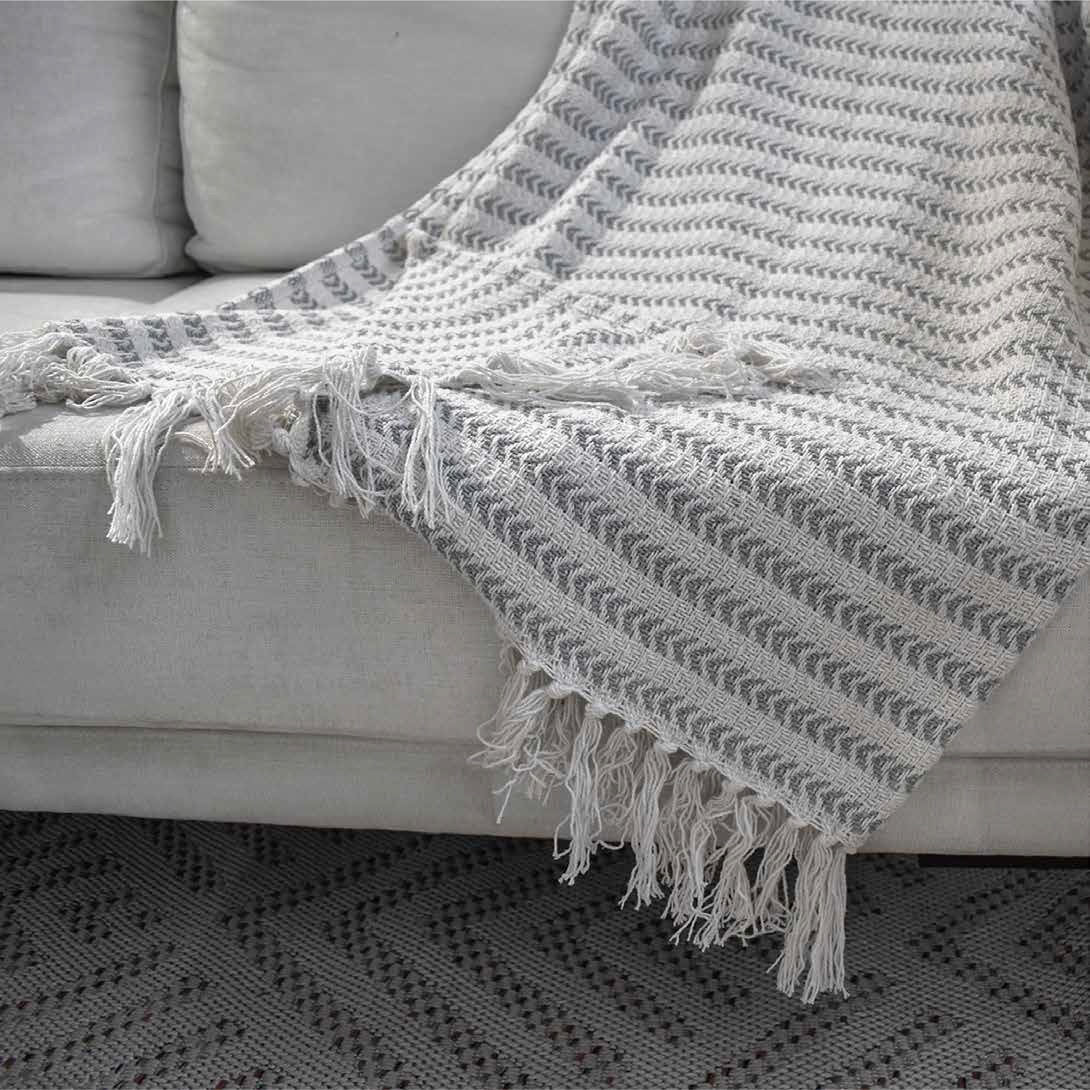 Frazada Masai 131 gris