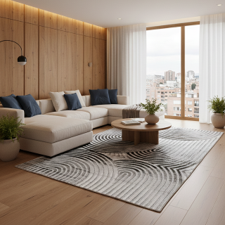 Tapete Infinity 11 azul claro 120x170