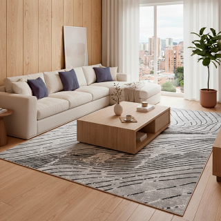 Tapete Infinity 15 azul claro 200x300