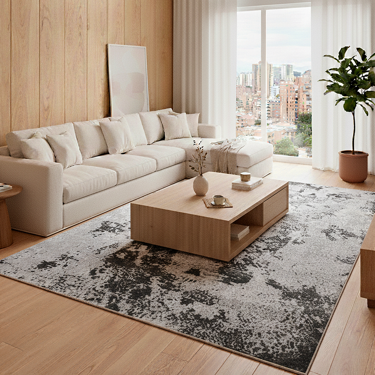 Tapete Infinity 19 gris 160x230