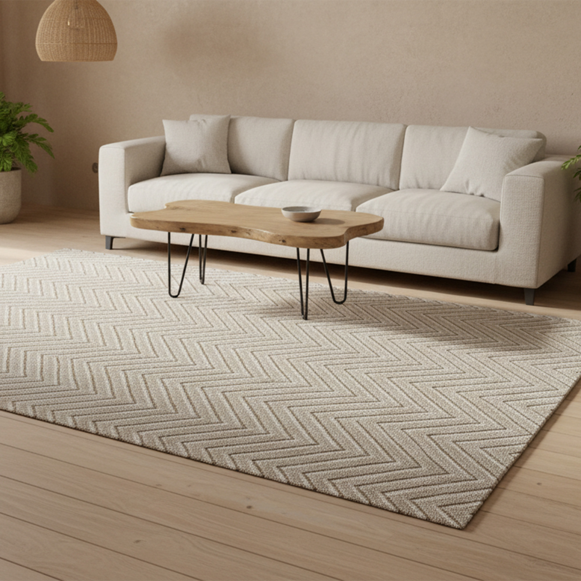 Tapete Acapulco 03 beige 160x230