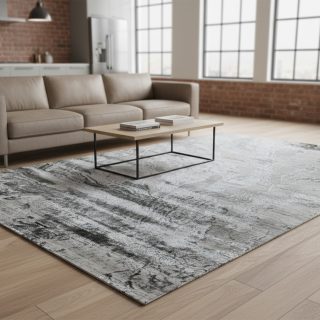 Tapete Malecon 05 silver 120x170