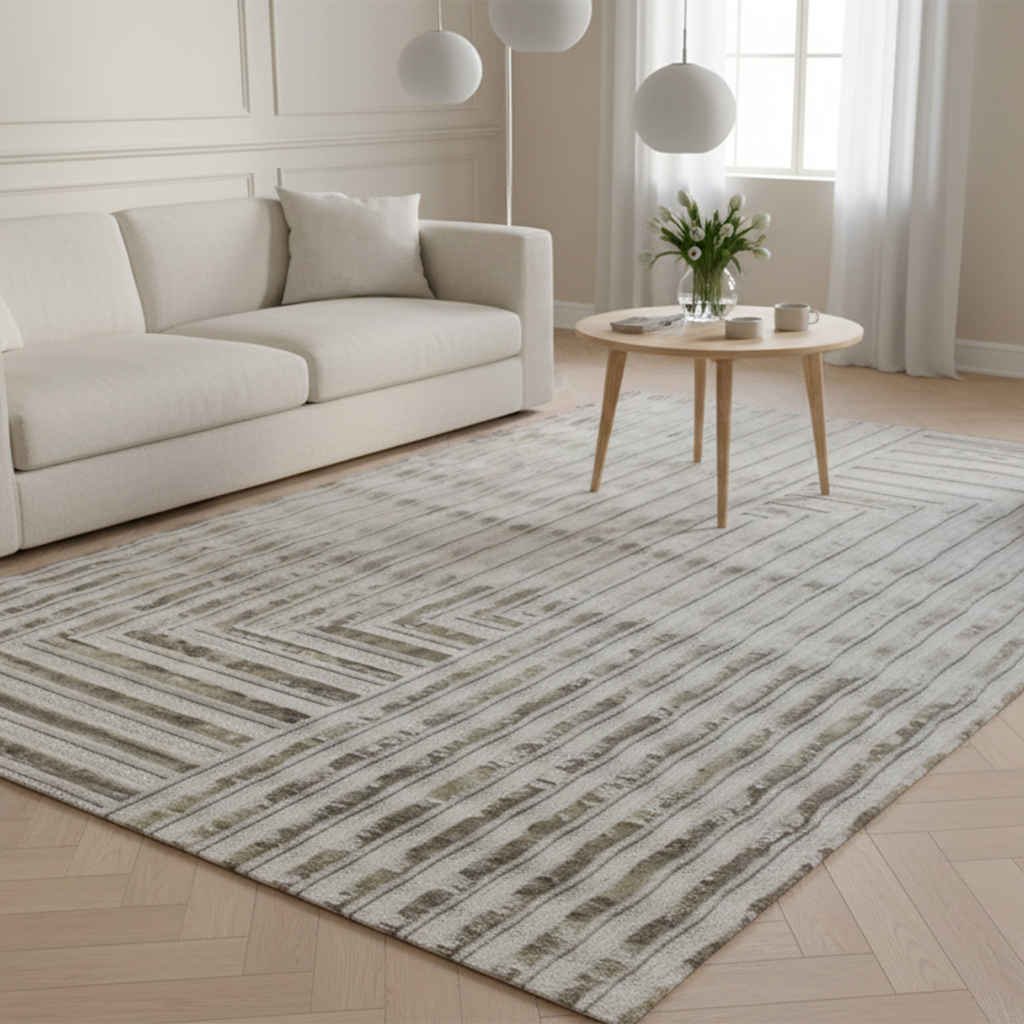 Tapete Tijuana 02 taupe 160x230