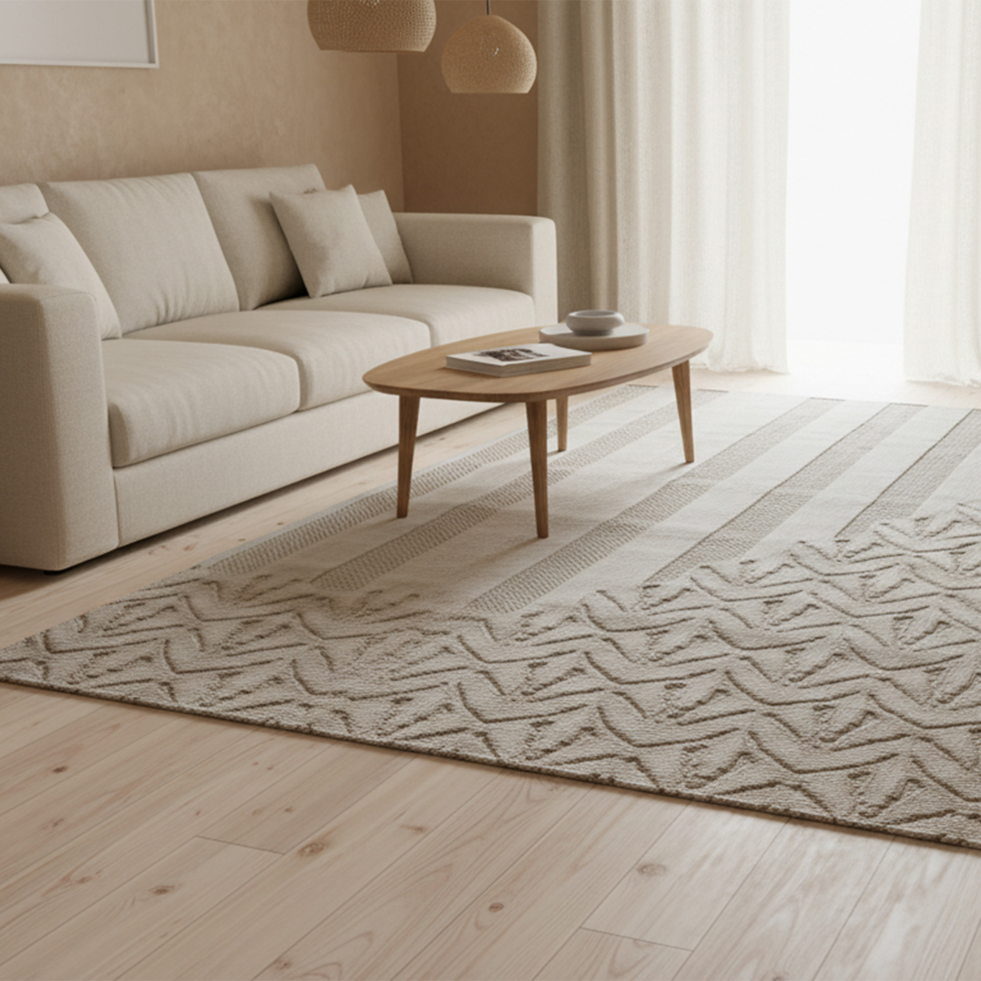 Tapete Acapulco 05 natural 200x300