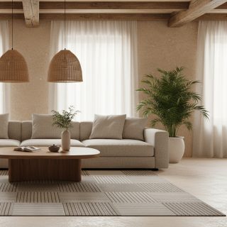 Tapete Acapulco 06 beige 120x170